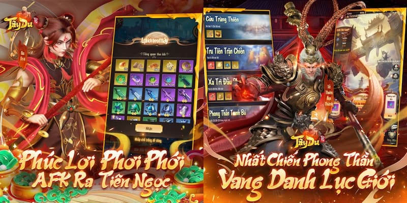 Tây du thần khí  Những tính năng nổi bật của Tây du thần khí tại Sunwin